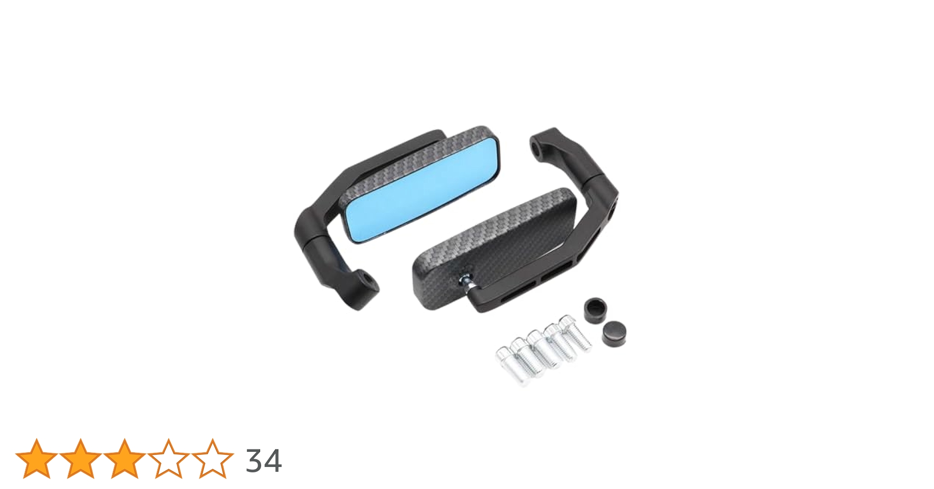 Amazon | MAKUMINORS バイクミラー 正ネジ 逆ネジ カーボン調
